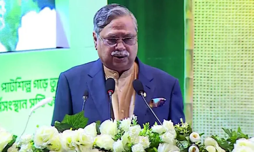 President urges tapping potential of jute sector