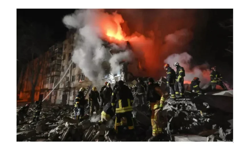 Russia rains missiles and drones on Ukraine, killing six