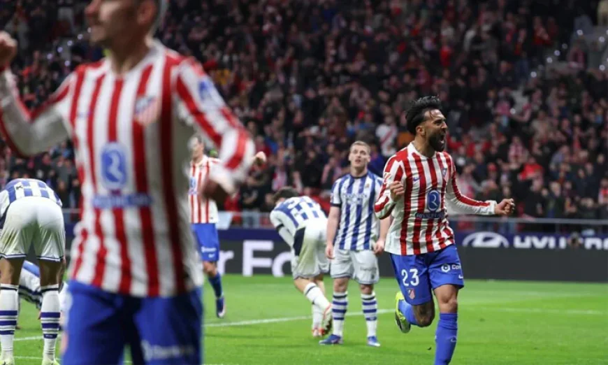 Gonzalez brace helps Atletico beat Real Sociedad