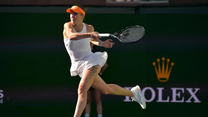 Svitolina topples Swiatek at Indian Wells as Sabalenka, Rybakina advance