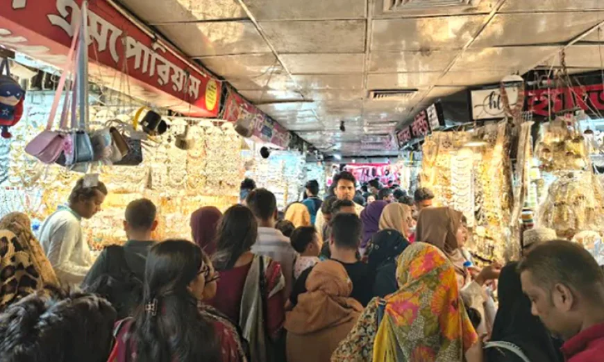 Eid rush at New Market: every purchase tells a story