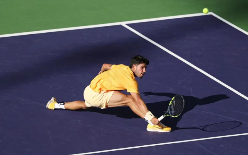 Alcaraz unbeaten run ends in Indian Wells semi-final loss to Medvedev