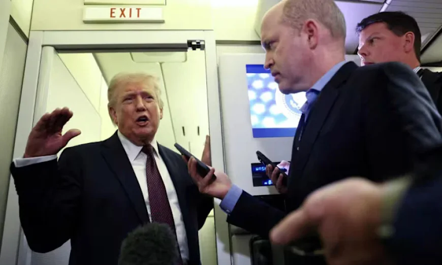 Trump says 'we're talking' to Iran but it's not 'ready' for deal to end war