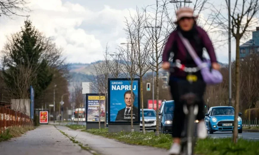 Slovenian conservatives hope for comeback at tight elections