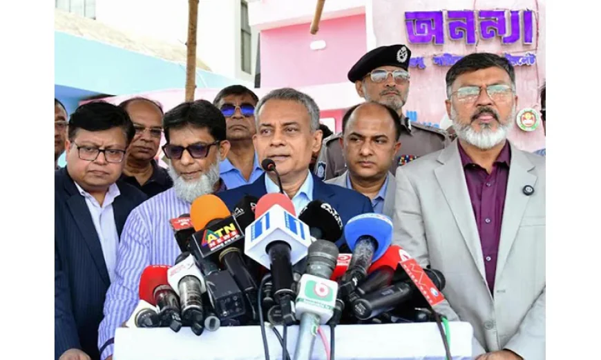 Road Transport Minister, DMP Officials inspect security at Mohakhali Bus Terminal