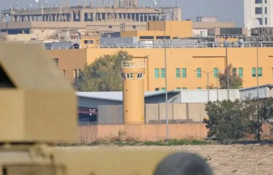 Iraqi security official says drone hits US embassy in Baghdad