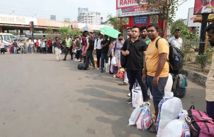 Eid exodus leaves Dhaka nearly empty