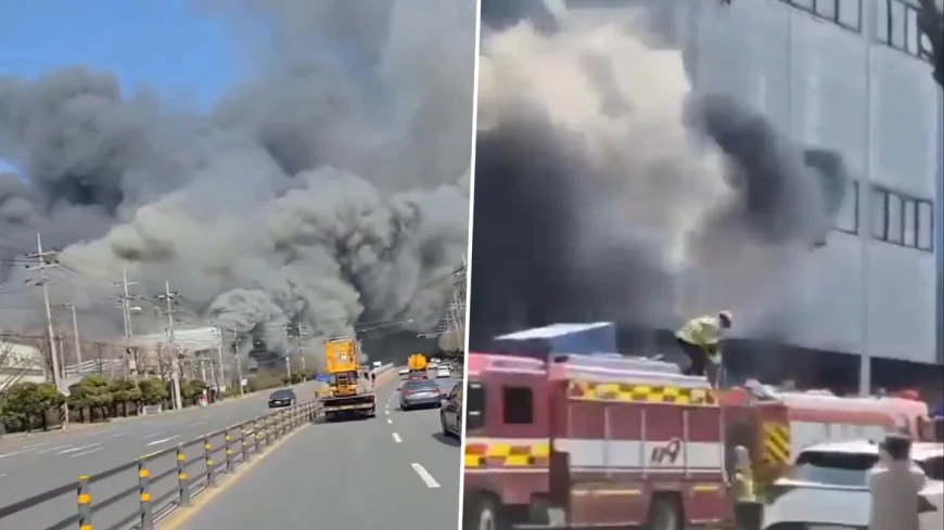 14 missing in South Korea car plant fire: authorities