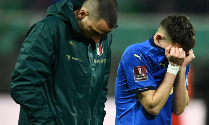Italy hoping to end World Cup pain as play-offs loom
