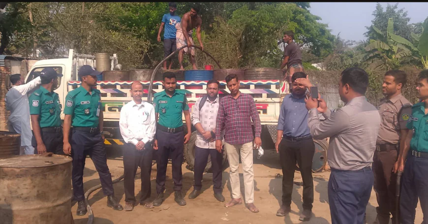 6,000 liters of diesel recovered in Patenga