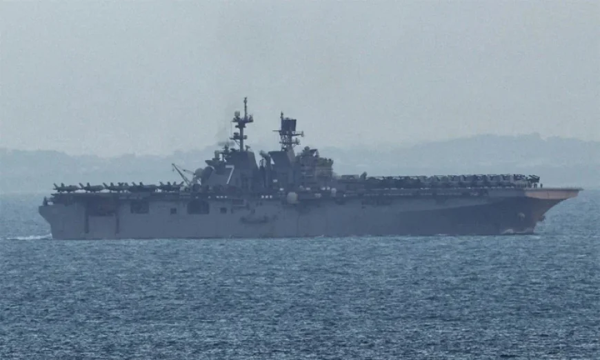 US amphibious assault ship arrives in Mideast