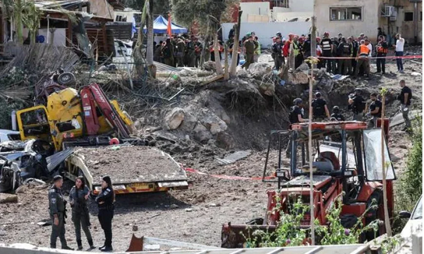 Medics say 11 wounded in Iran missile strike on Israeli village