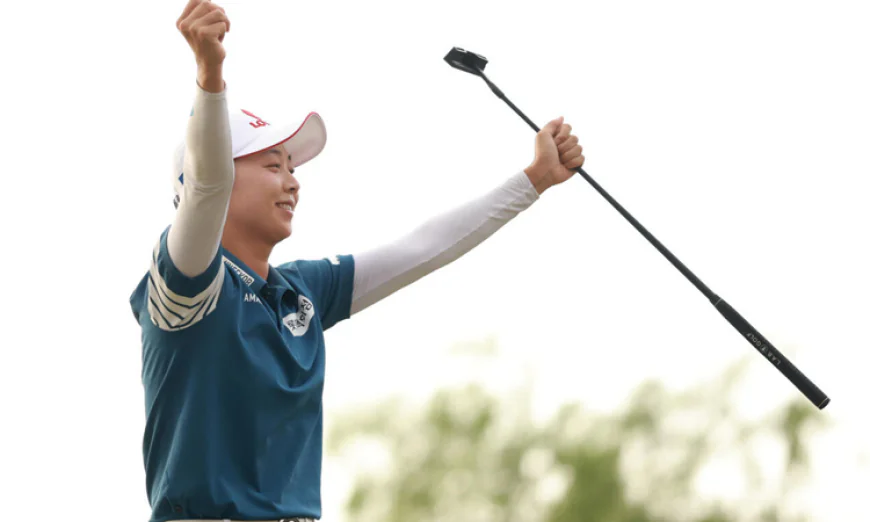 Defending champ Kim Hyo-joo holds off Korda to win LPGA Ford Championship