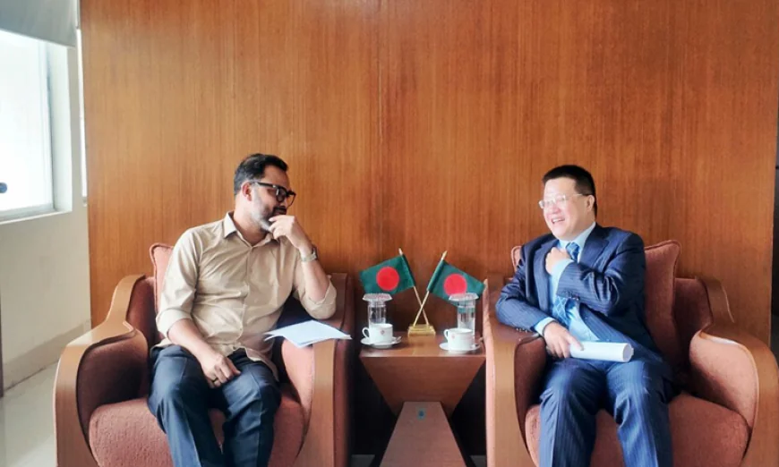 Aminul seeks Chinese cooperation in developing sports