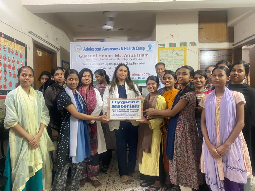 Adolescent Health Awareness and Medical Camp Held in Mohammadpur