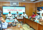 New DC shared views with media personnel in Rajshahi