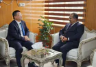 Chinese envoy meets Information Minister