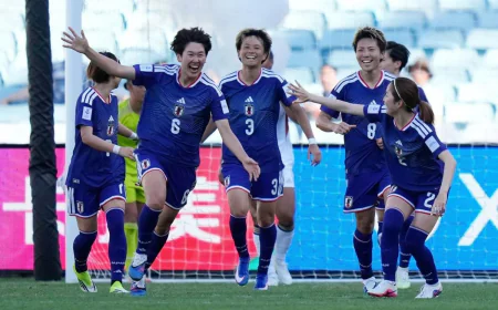 Japan thrash Philippines 7-0 to reach Asian Cup semis