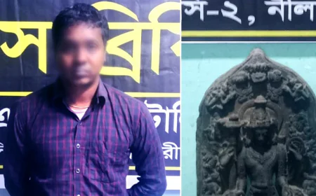 One held with 29-kg touchstone idol in Panchagarh