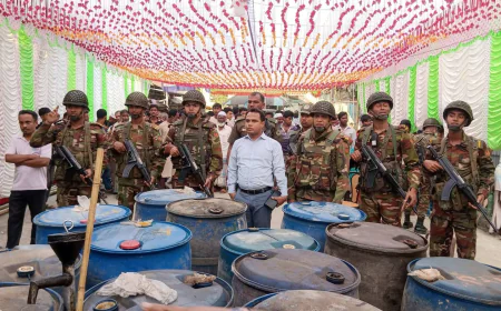 4,018 litres of hoarded diesel seized in Pirojpur