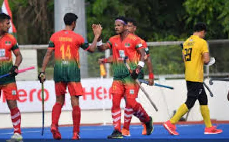 Bangladesh make winning start in Asian Games Qualifier Hockey