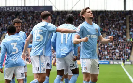 Coventry close to Premier League return, Millwall beat Middlesbrough