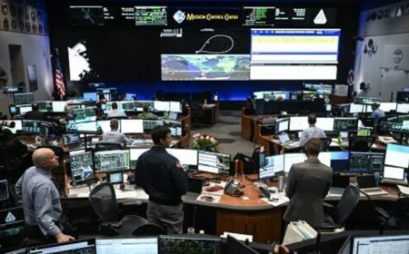 Artemis astronauts pass half-way point on way to Moon