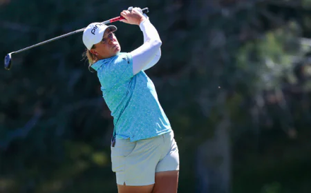 Coughlin leads Korda by two at LPGA Aramco Championship