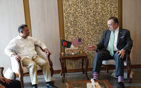 US ambassador calls on PM