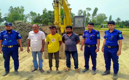 Soil trader fined in Gaibandha