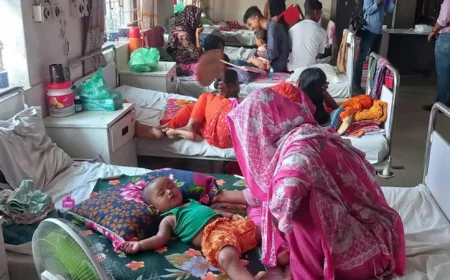 Measles outbreak hospitalizes 300 children in Khulna, two dead