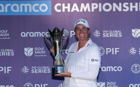 Coughlin captures third LPGA title at Aramco Championship