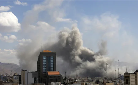 Israeli military announces 'wave' of air strikes on Iran