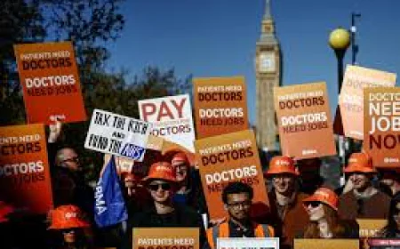 Doctors in England go on strike for 15th time in 3 years