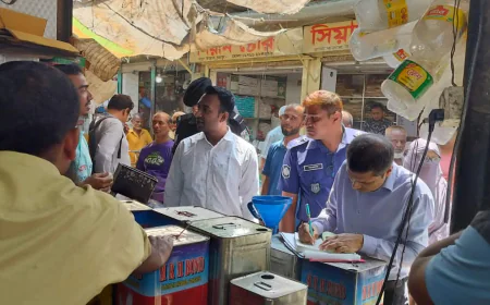 6 establishments fined for irregularities in soybean oil sale in Bogura