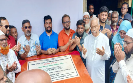7km road widening work begins in Feni