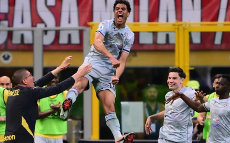 Milan's Serie A title hopes in tatters after shock Udinese defeat