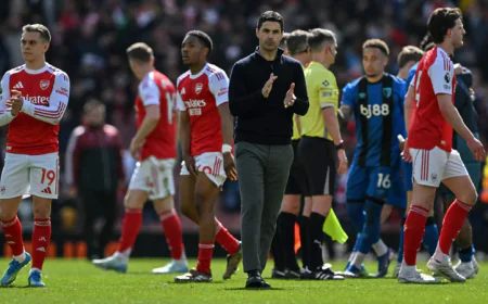 Arsenal suffer major title blow as Liverpool earn vital win