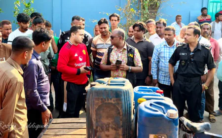 1,200 liters of petrol seized, trader fined in Parbatipur