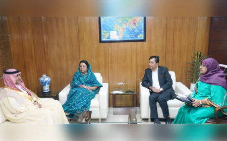 Saudi envoy eyes Riyadh Air flights in Bangladesh