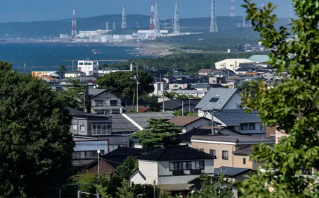 Japan's net greenhouse gas emissions fall to record low