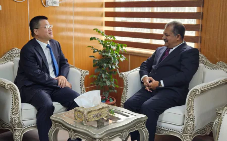 Chinese envoy meets Information Minister