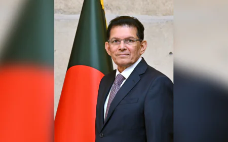 FM leaves Dhaka for three-nation tour