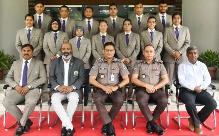 Men's, women's kabaddi team meet BKF president