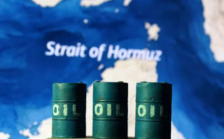 Oil plunges, stocks jump as Iran declares Hormuz open