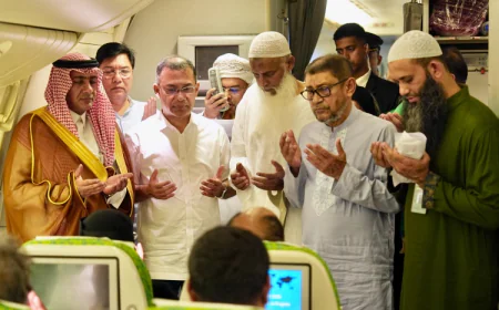 PM inaugurates Hajj flights