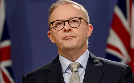 Australian PM welcomes Hormuz reopening, says hopes it holds