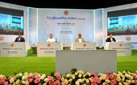 PM addresses Upazila Health and Family Planning Officers’ conference