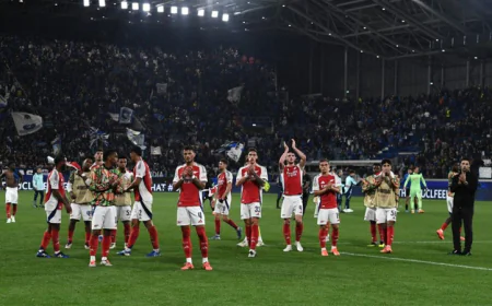 Arsenal face acid test of Premier League title mettle at Man City