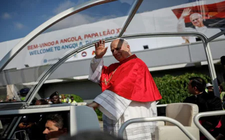 Pope Leo to hold giant mass for Angola's Catholics